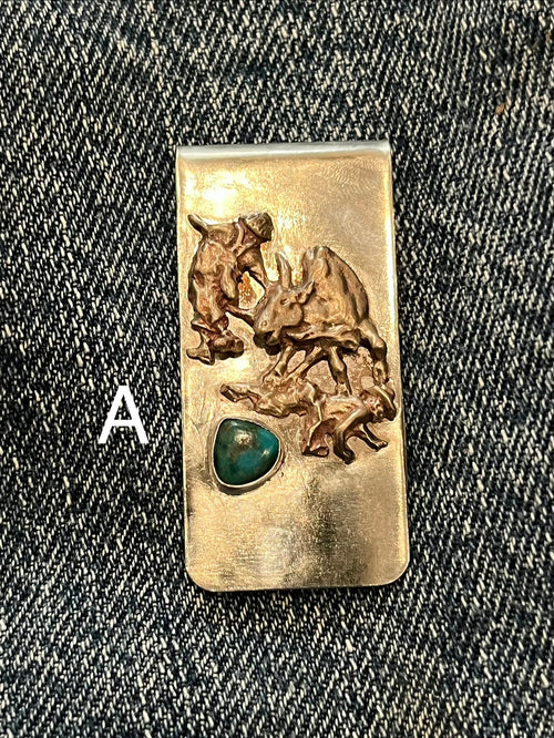 Bull Hand Cash Clips