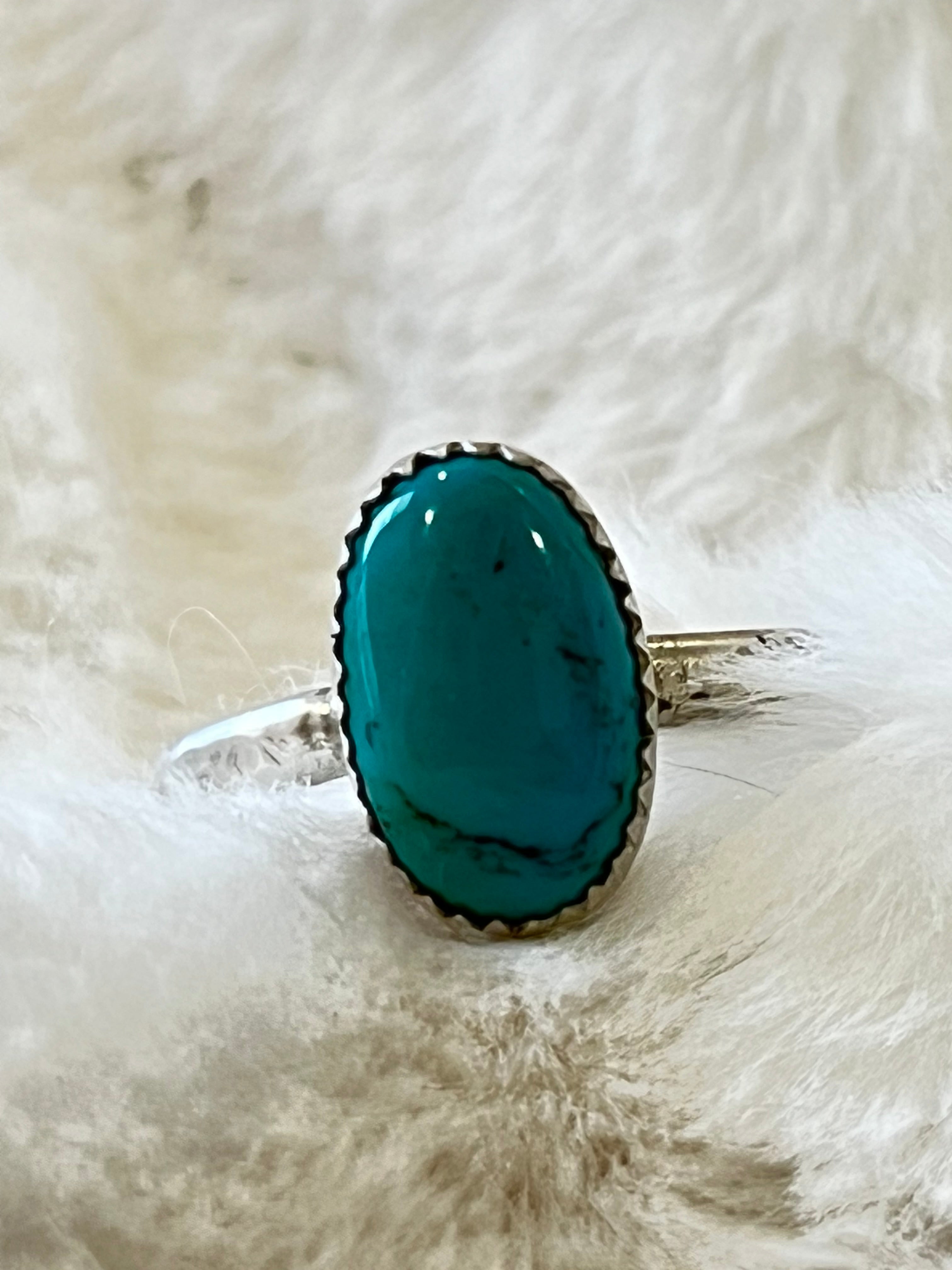 Turquoise Stacker Size 8.5