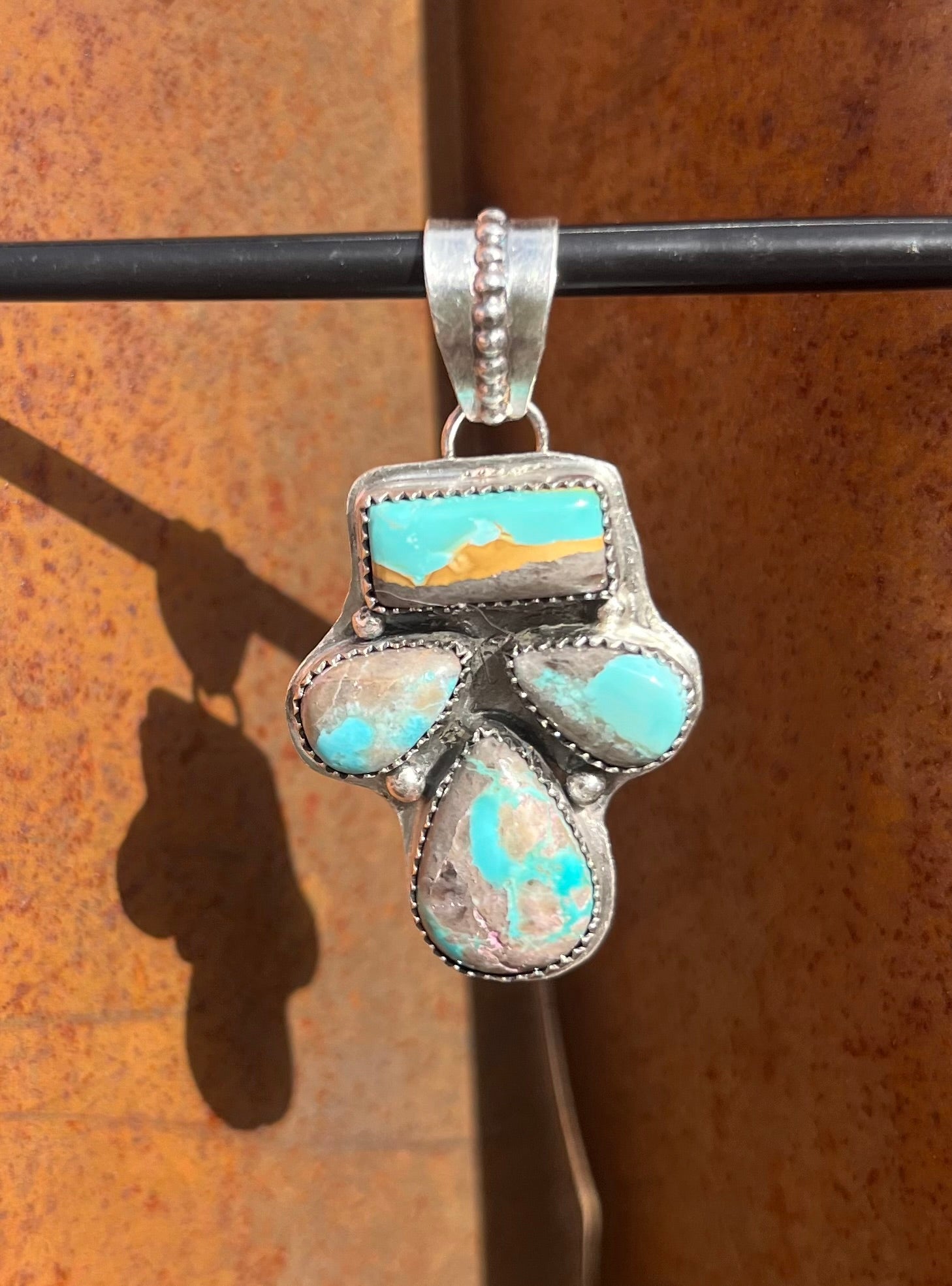 Carico Lake Turquoise Pendant 