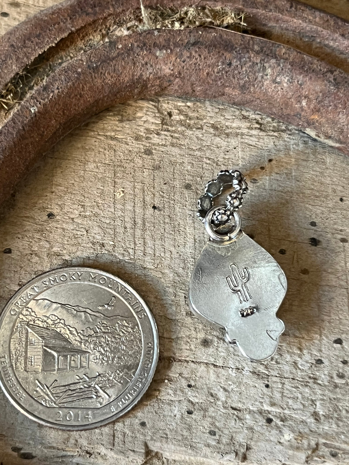 White Buffalo Pendant