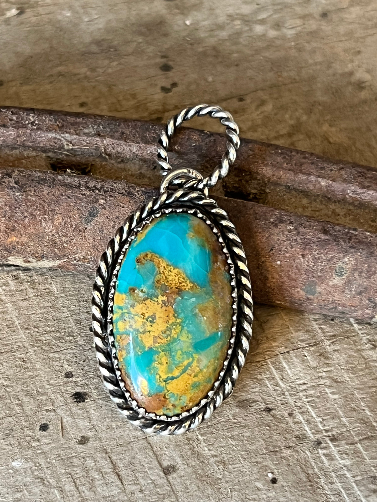 Royston Turquoise Pendant