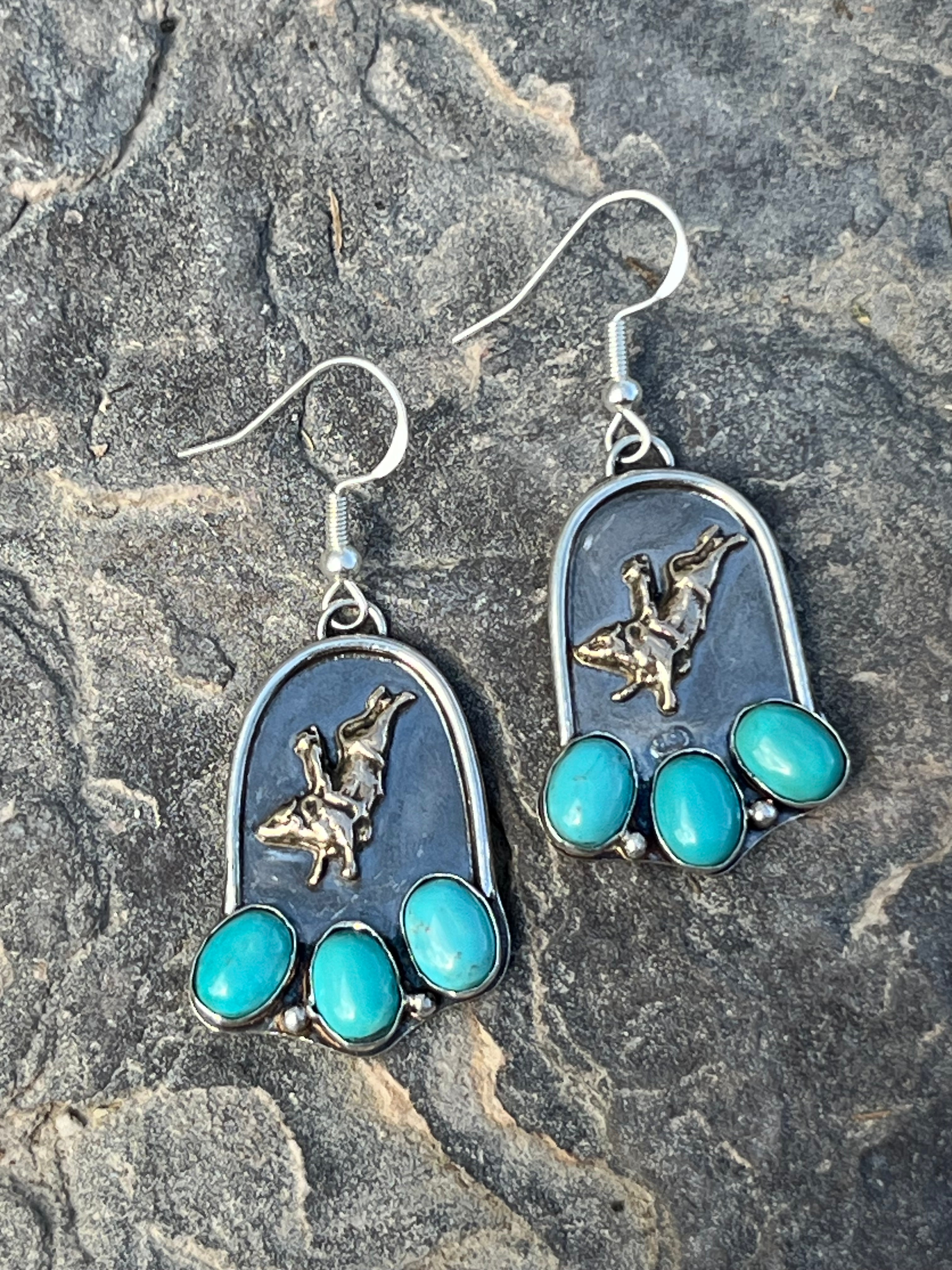Bull Hand Earrings