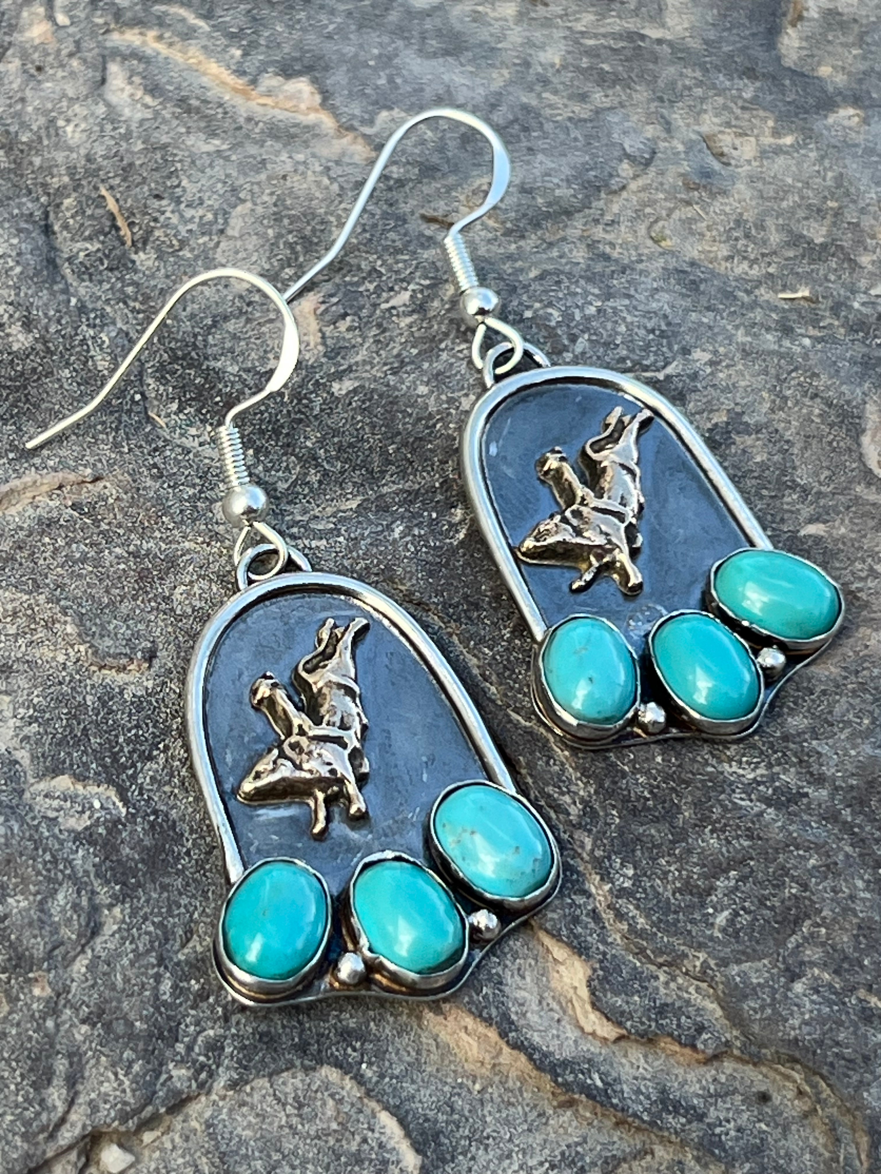 Bull Hand Earrings